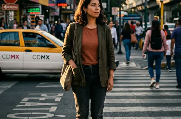 Mujer atravesando una transición personal con coaching de vida