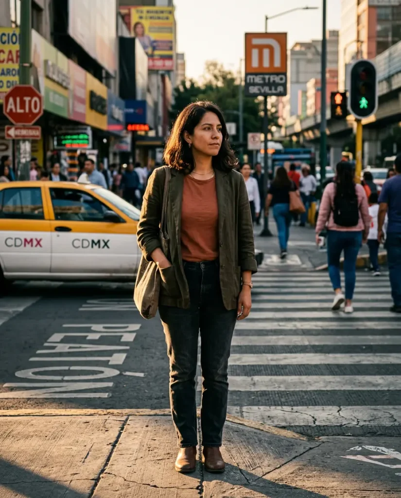Mujer atravesando una transición personal con coaching de vida